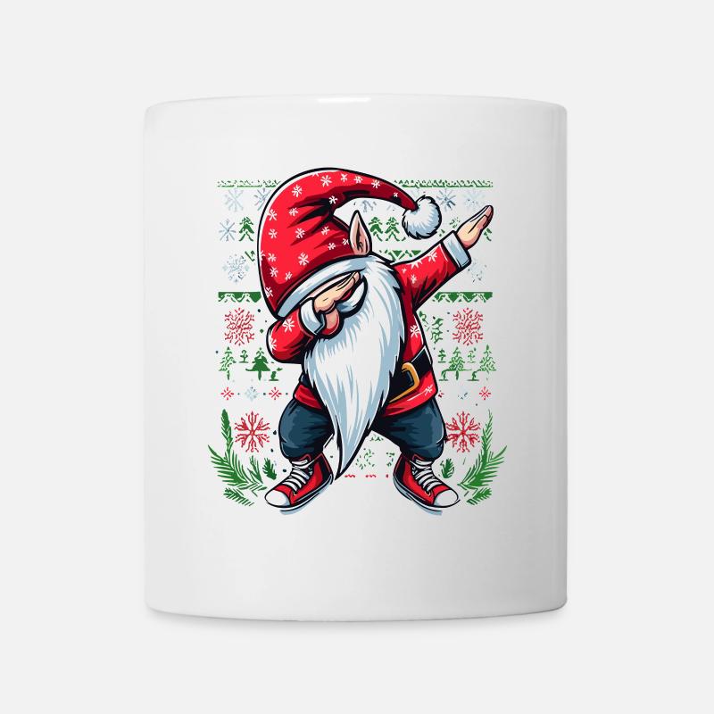 Dabbing Nikolaus Ugly Christmas - Tasse - Weiß