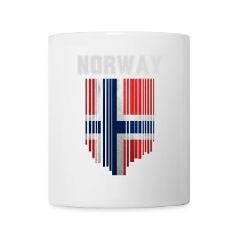 Norwegian flag, Norwegian pride - Mug - white - Front