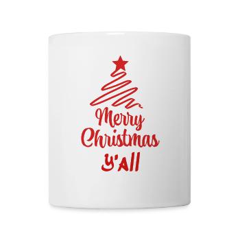 Frohe weihnachten Frohe weihnachten Frohe weihnach - Tasse - Weiß - Vorne