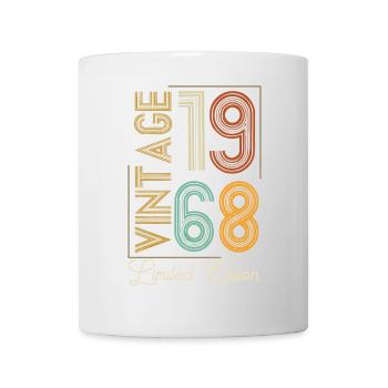 Vintage 1968 Limited Edition Aged to Perfection - Mug blanc - blanc - Devant
