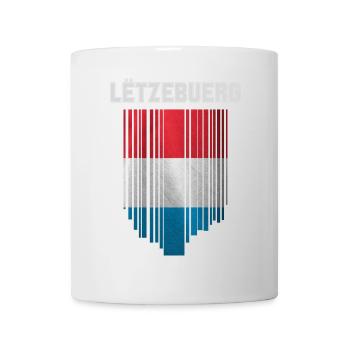 Flag of Luxembourg, Luxembourg pride - Mug - white - Front