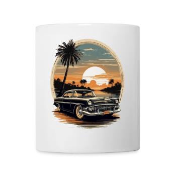 Classic Cars 1950 - Tasse - Weiß - Vorne