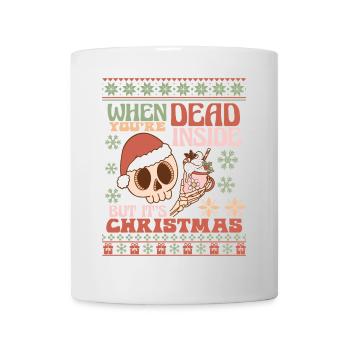 Hässlicher Weihnachtspullover - Tasse - Weiß - Vorne