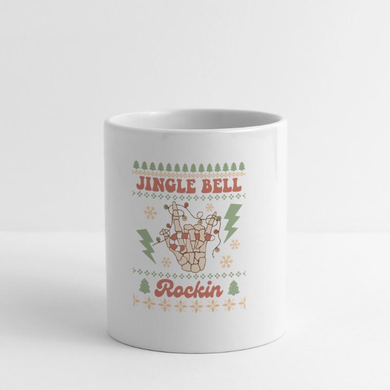 Pull de Noël moche Mug blanc
