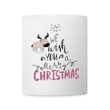 Joyeux Noël Renne - Mug blanc - blanc - Devant