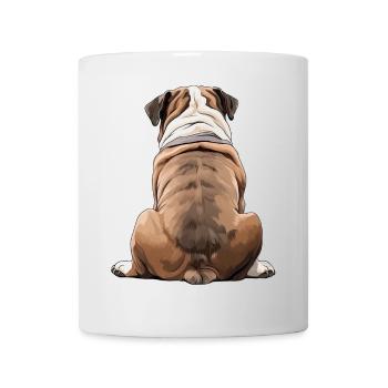 Bouledogue - Mug blanc - blanc - Devant