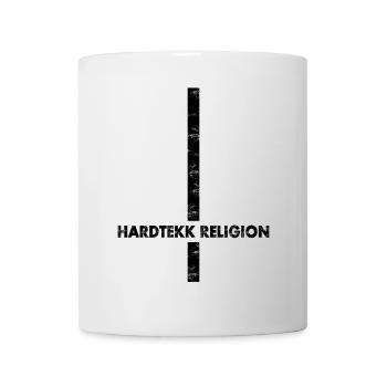 Hardtekk - Merch - Tekk - Gift - Cross - Mug - white - Front
