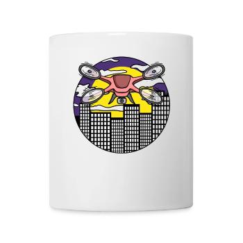 Drone Drohne Drohnen - Tasse - Weiß - Vorne