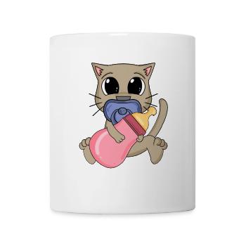 Baby Cat Motif - Mug - white - Front