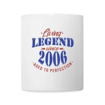 Anniversaire - Légende depuis 2006 - Mug blanc - blanc - Devant