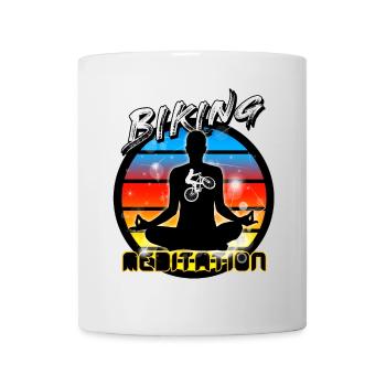 Biker - Tasse - Weiß - Vorne
