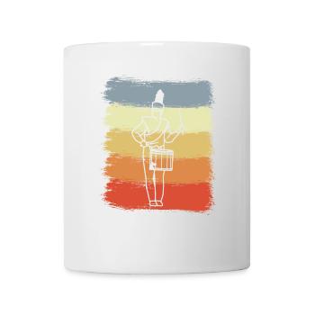 fanfare - Mug blanc - blanc - Devant