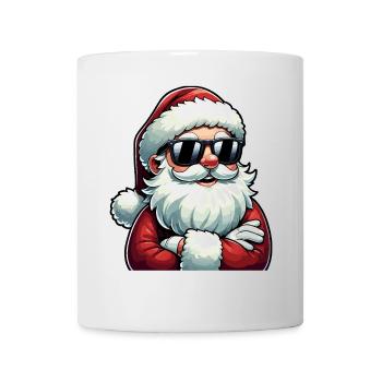 Santa Chill with sunglasses - Mug - white - Front