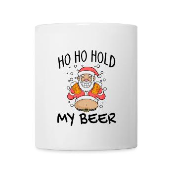 Weihnachtsmann Weihnachten Bier - Tasse - Weiß - Vorne