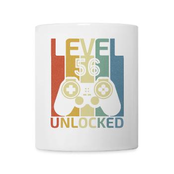 Level 56 Unlocked Funny Video Gamer 56Th Birthday - Mug - white - Front