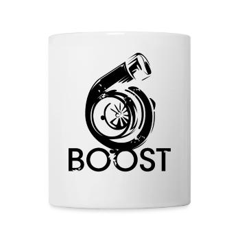 réglage de l’icône du moteur turbo Tuner Racing boost - Mug blanc - blanc - Devant