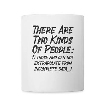 Données incomplètes Nerd scientifique drôle - Mug blanc - blanc - Devant