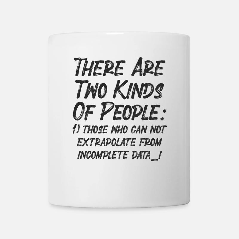 Données incomplètes Nerd scientifique drôle - Mug blanc - blanc
