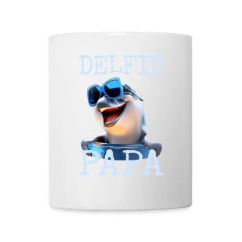 Dolphin Dad Daddy Dolphins Father's Day Dolphin Dad - Mug - white - Front
