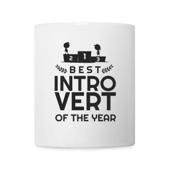 Si vous êtes introverti, prenez-le !! - Mug blanc - blanc - Devant