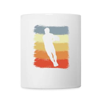 Rugby Player Vintage Look - Mug - white - Front