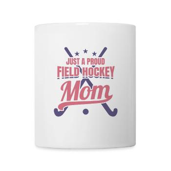Maman de hockey - Mug blanc - blanc - Devant