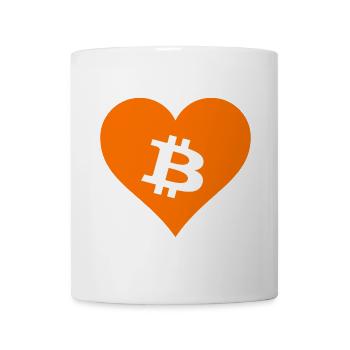 Bitcoin Crypto Cryptocurrency Splash - Mug - white - Front