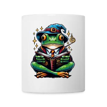 Frog Read Magic Magician - Mug - white - Front