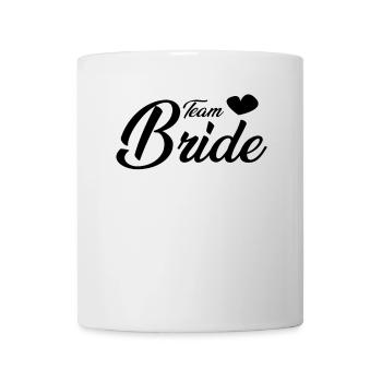 Mariée d’équipe - Mug blanc - blanc - Devant