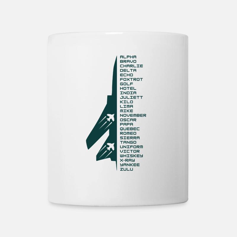 Phonetic alphabet - Mug - white