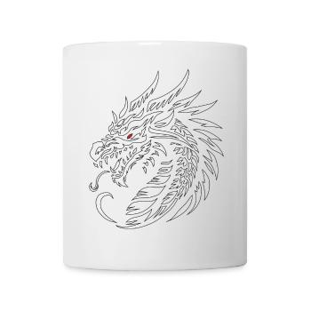 Dragonemblem - Tasse - Weiß - Vorne