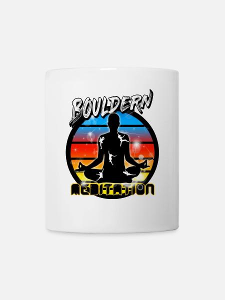 Bouldern - Tasse - Weiß