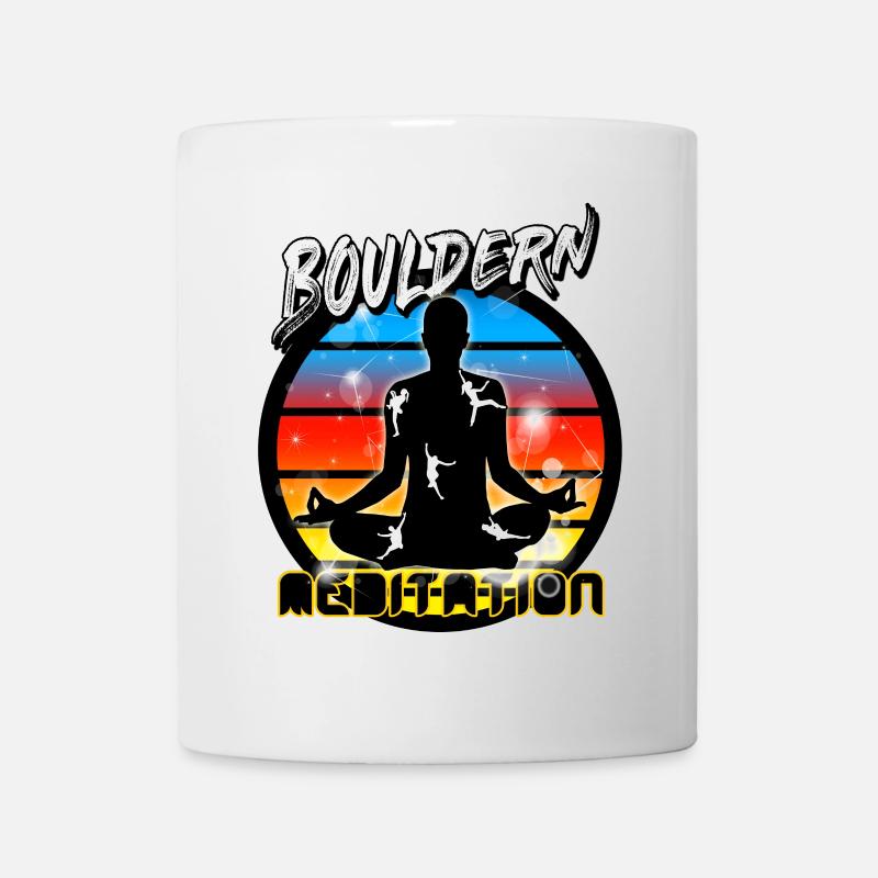 Bouldern - Tasse - Weiß