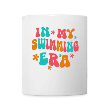 In meiner Schwimm-Ära - Swim Swimmer Pool - Tasse - Weiß - Vorne