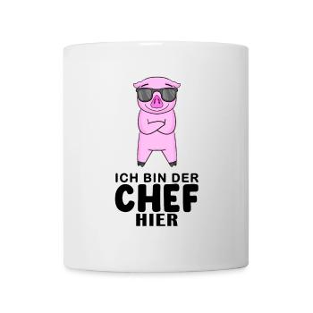 Chef Spruch - Tasse - Weiß - Vorne