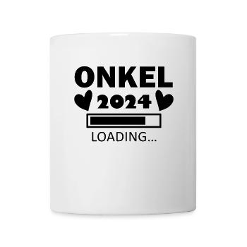 Onkel 2024 - Onkel werden - Tasse - Weiß - Vorne