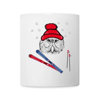 Ski jumpers, winter sports - Mug - white - Front