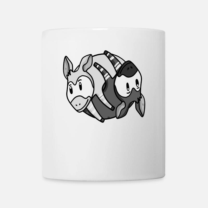 Yin Yang Okapi - Tasse - Weiß