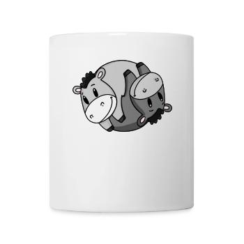 Yin Yang Donkey - Mug - white - Front