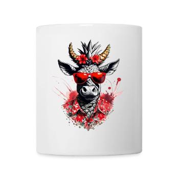 Festayre, féria et taureau fun, pour faire la fête - Mug blanc - blanc - Devant