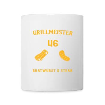 46 Geburtstag Griller Grill Grillen Spruch - Tasse - Weiß - Vorne
