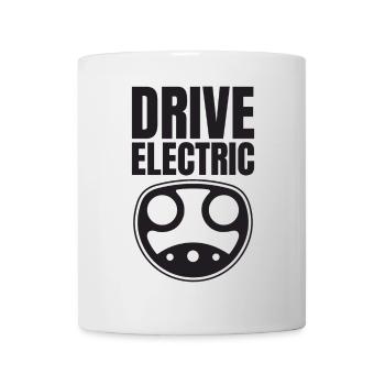 Drive Electric Supercharge - Electric Car Fans - Mug - white - Front