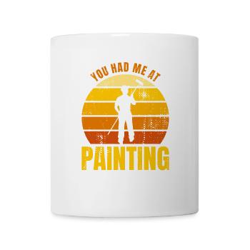 Painter Joke - Mug - white - Front