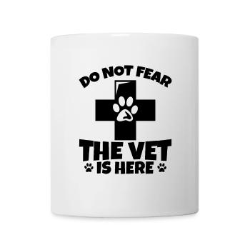 Citation d’un vétérinaire - Mug blanc - blanc - Devant