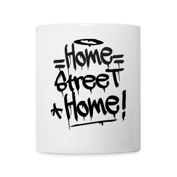 Home Street Home - Tasse - Weiß - Vorne