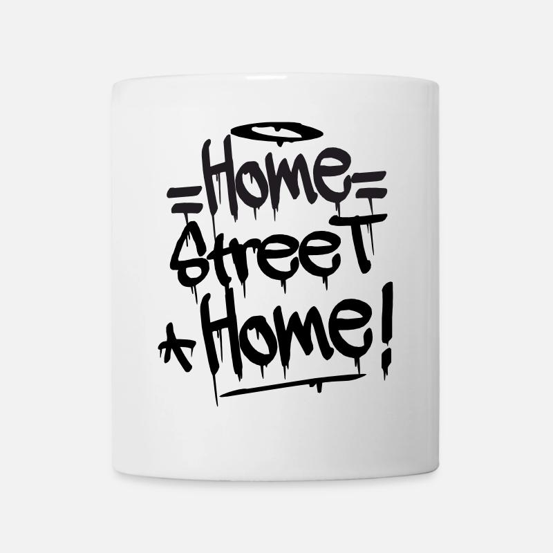 Home Street Home - Tasse - Weiß