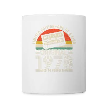 Jahrgang 1978 Geburtstag 1978 Jahrgang 1978 - Tasse - Weiß - Vorne