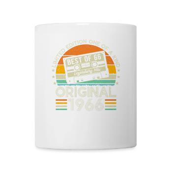 Born in 1966 Birthday 1966 Vintage 1966 - Mug - white - Front