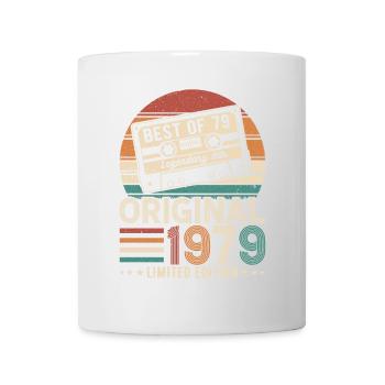 Born in 1979 Birthday 1979 Vintage 1979 - Mug - white - Front