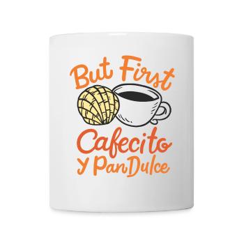 Conchas Cafecito Mexikaner Spanier - Tasse - Weiß - Vorne